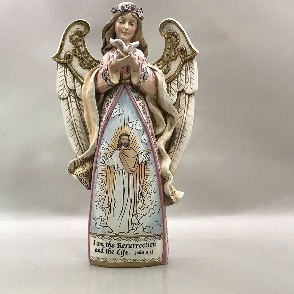 2008‎ Roman Inc Angel "I Am The Resurrection And The Life" 7.5"
